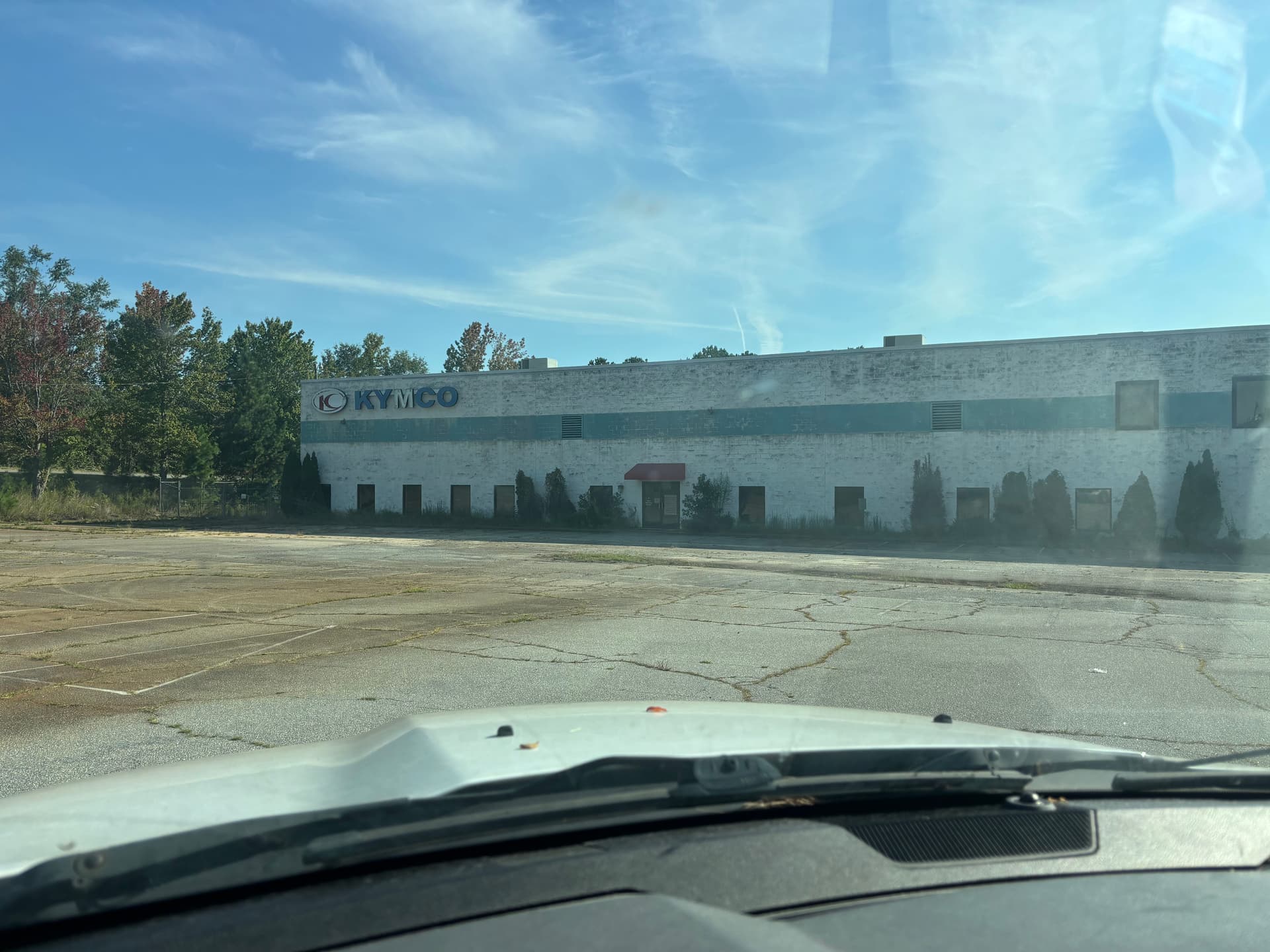 Exterior Painting Transformation at Kymco USA Headquarters in Spartanburg