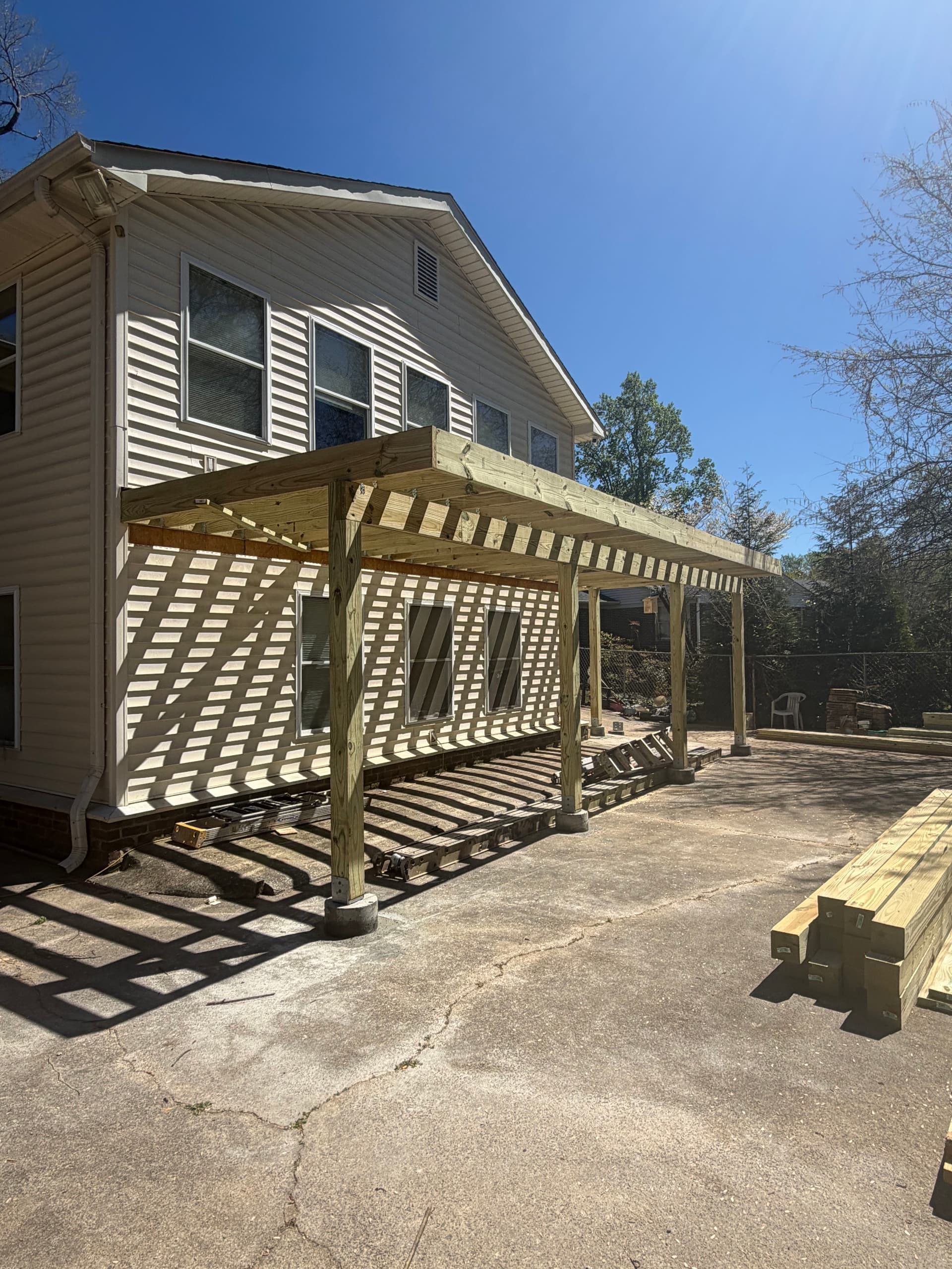 Gallery photos for Deck Installation in Greenville: Image #4