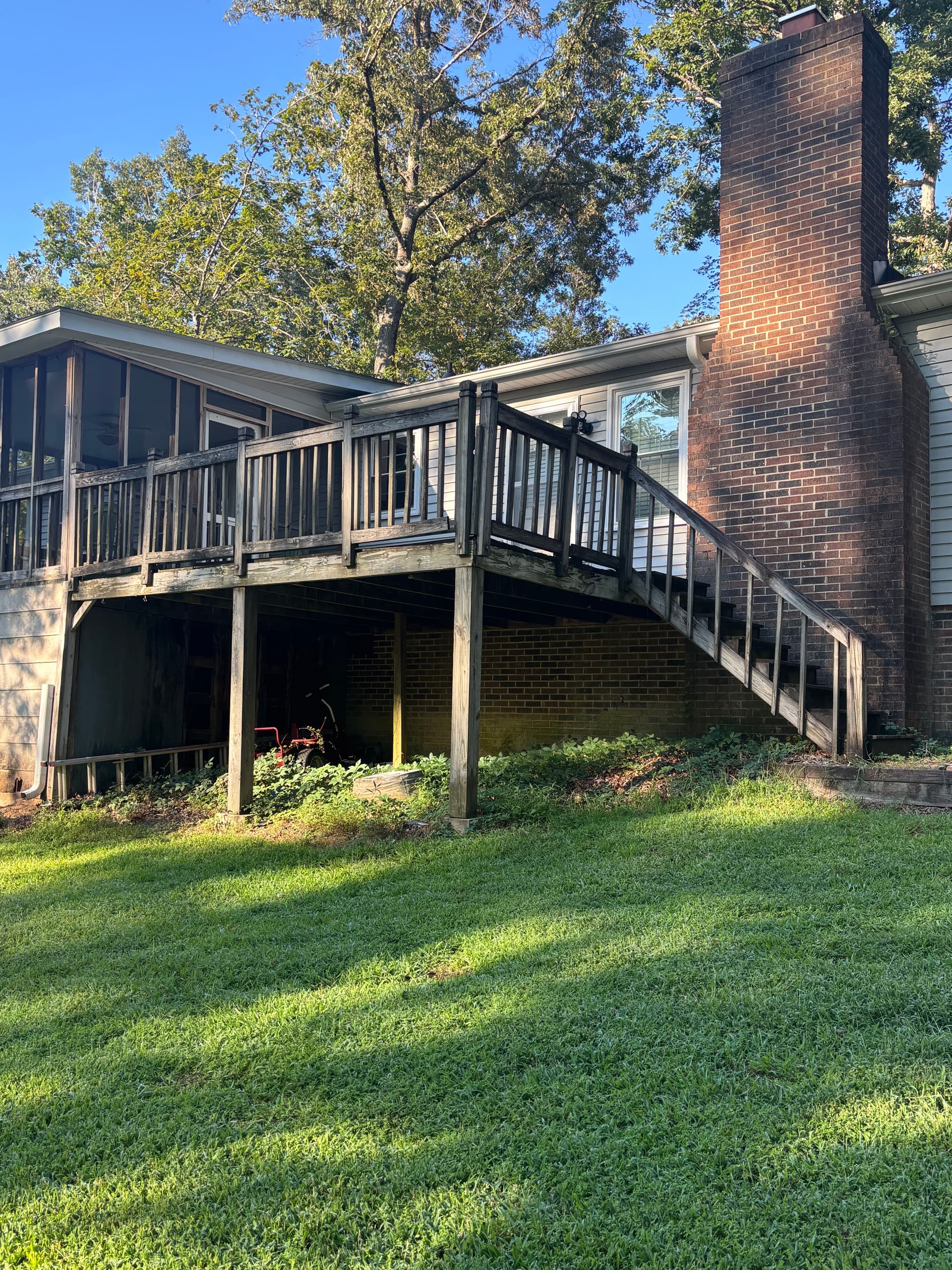 Gallery photos for Deck and Porch Rebuild with Trex Enhance in Fountain Inn: Image #2