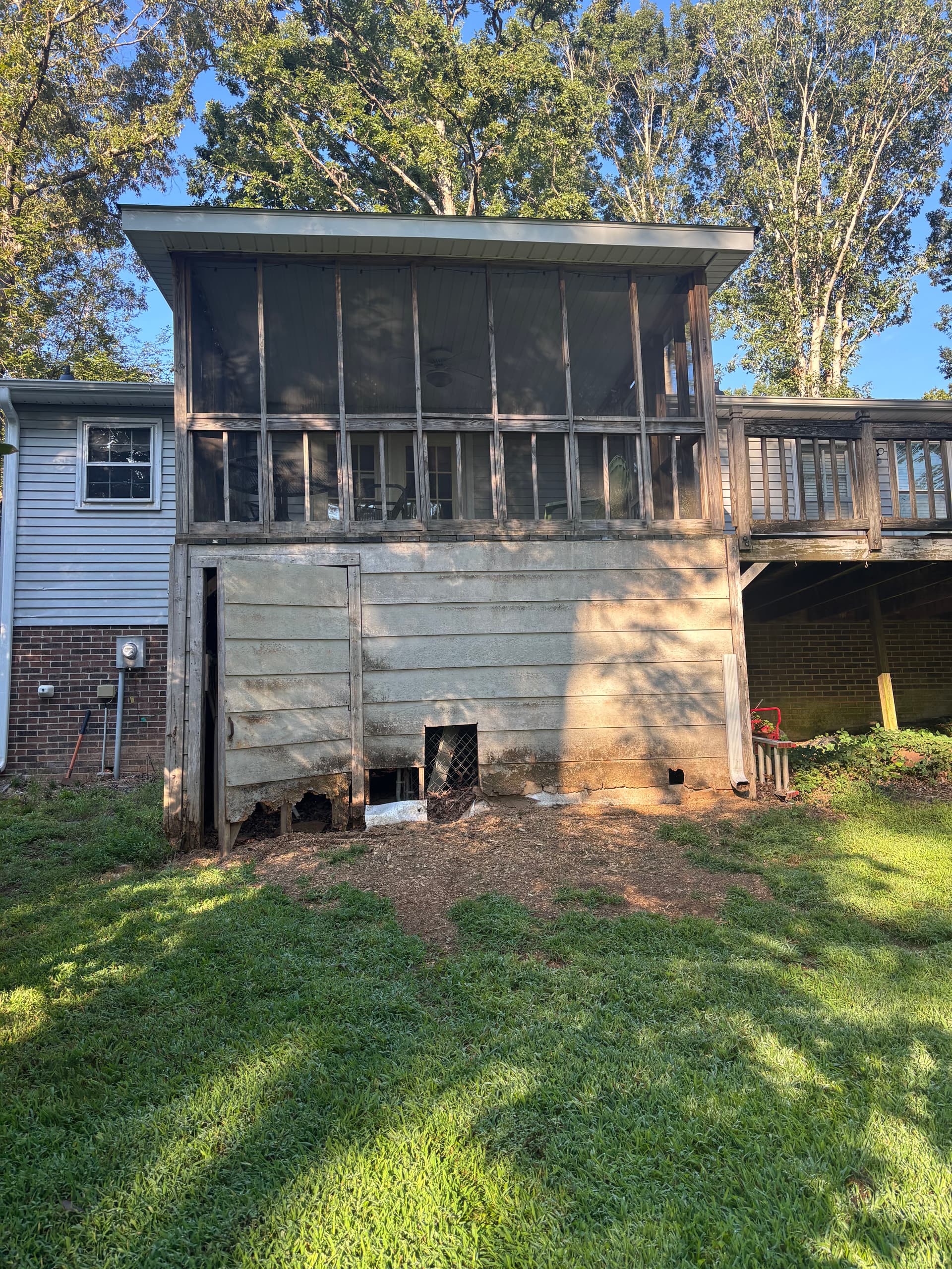 Deck and Porch Rebuild with Trex Enhance in Fountain Inn image