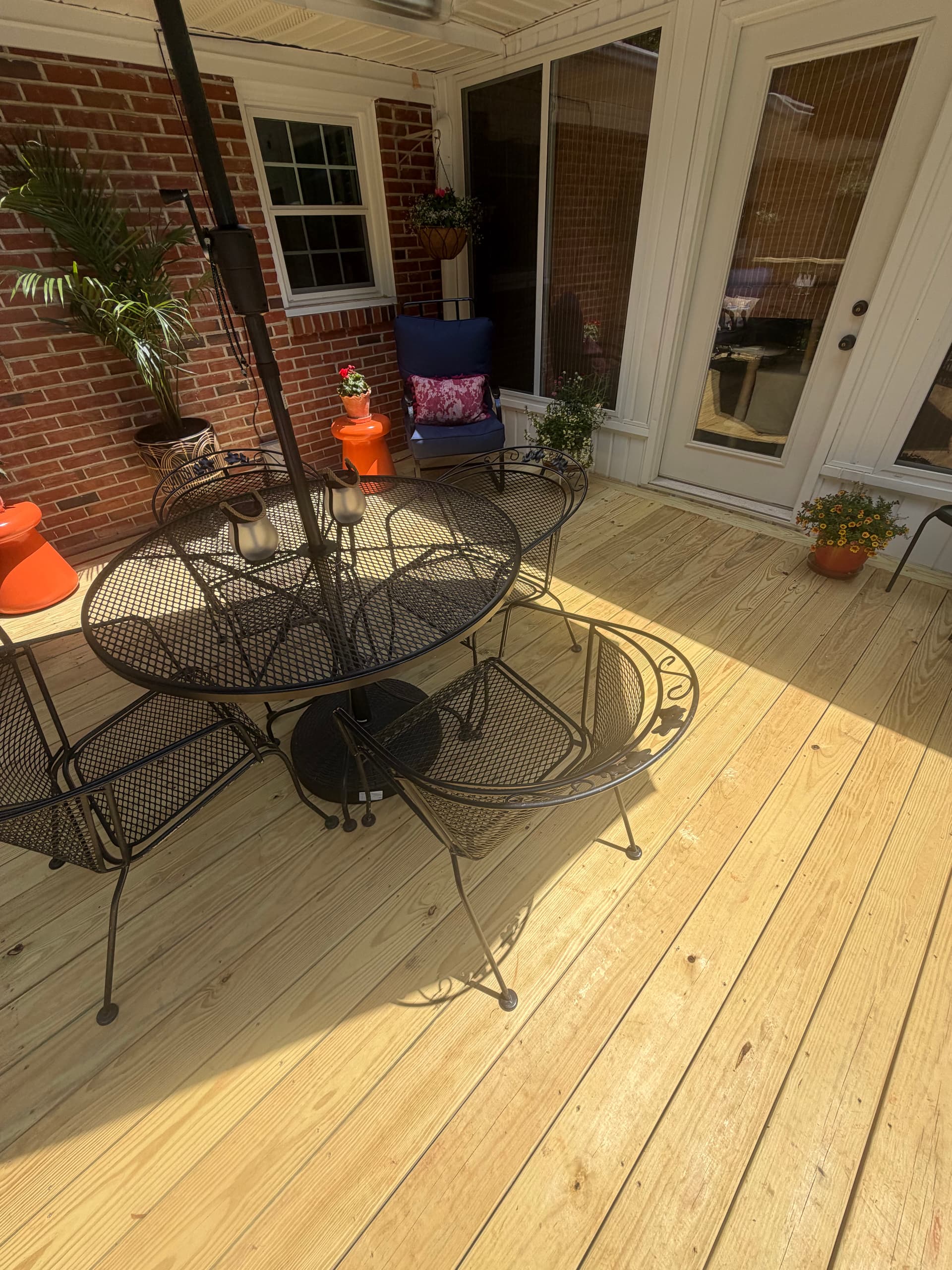 Gallery photos for 16x16 Custom Wood Deck Build in Greenville SC: Image #9
