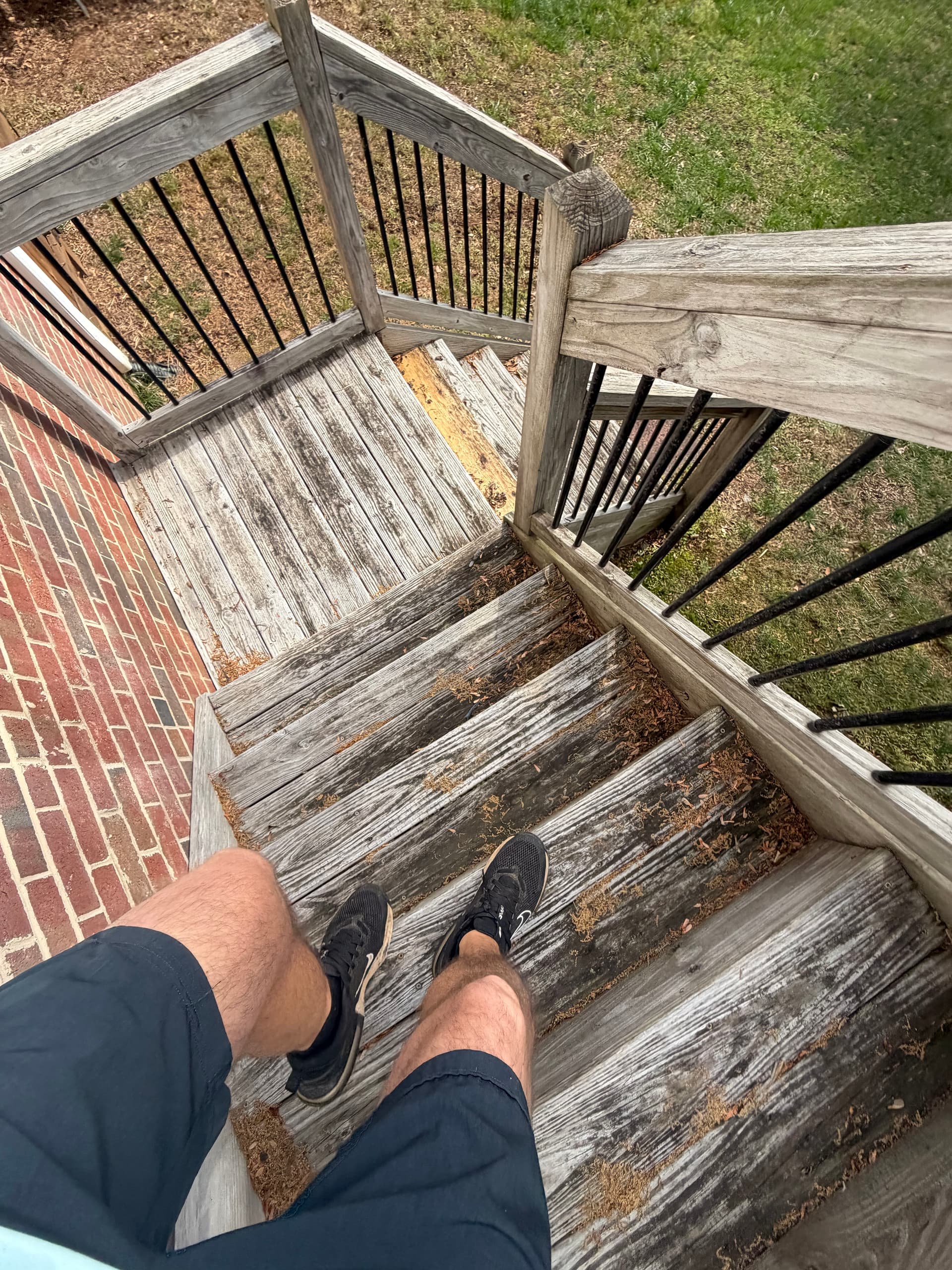 Gallery photos for Rotted Deck Replaced with Custom Cedar Build in Greer SC: Image #1