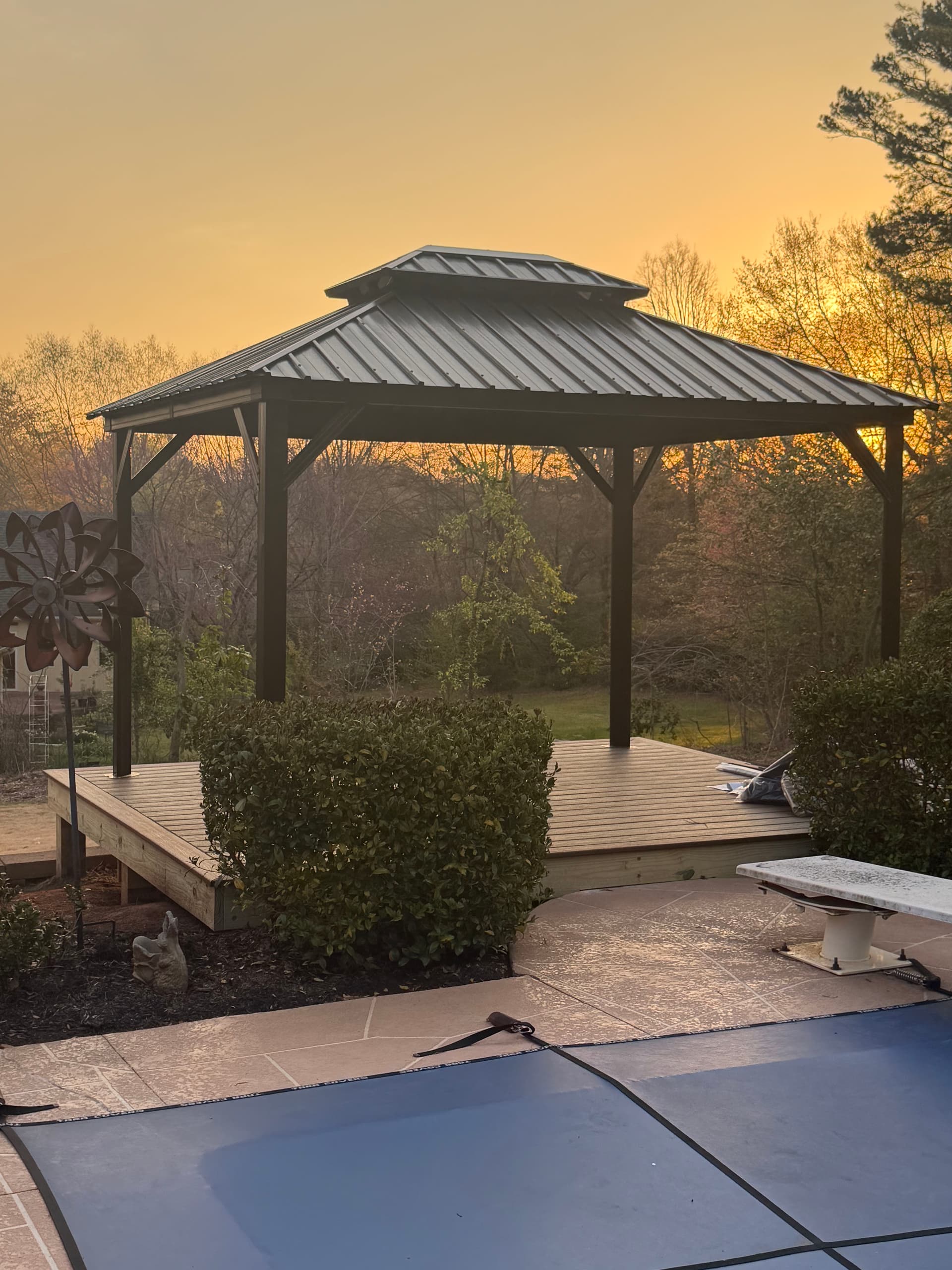 Trex Deck and Gazebo Installation in Travelers Rest