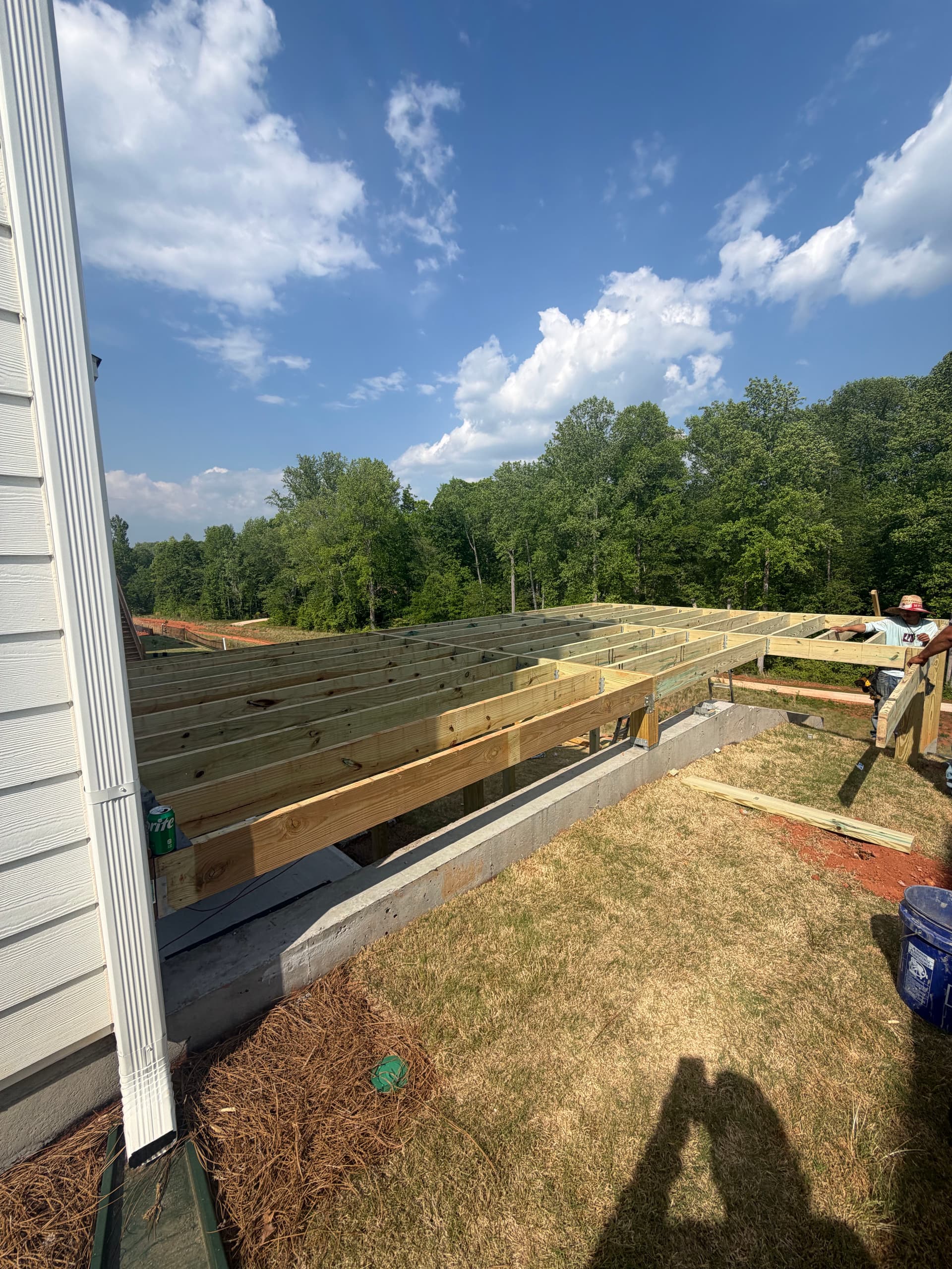 Gallery photos for From Splintered Builder-Grade Deck to Custom Outdoor Living Space: Image #1