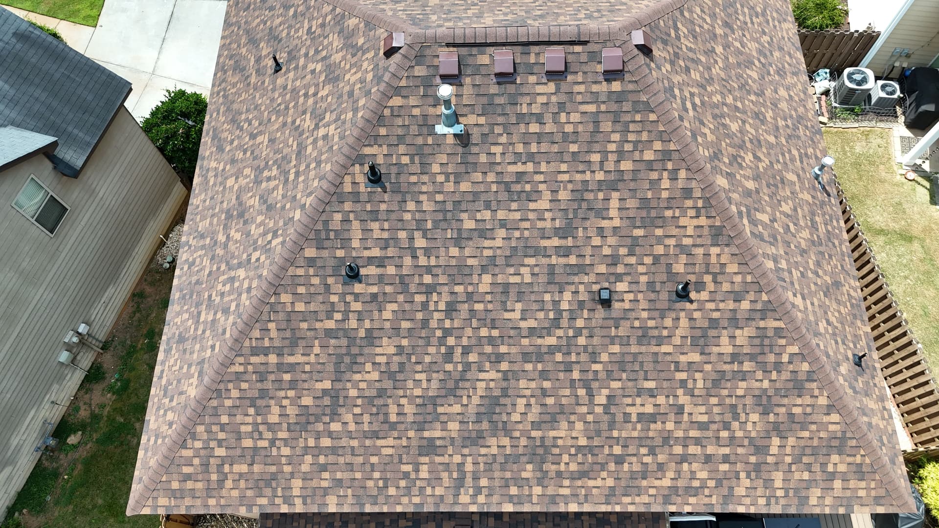 Gallery photos for Owens Corning Duration Brownwood Roof Installation in Greenville SC: Image #2