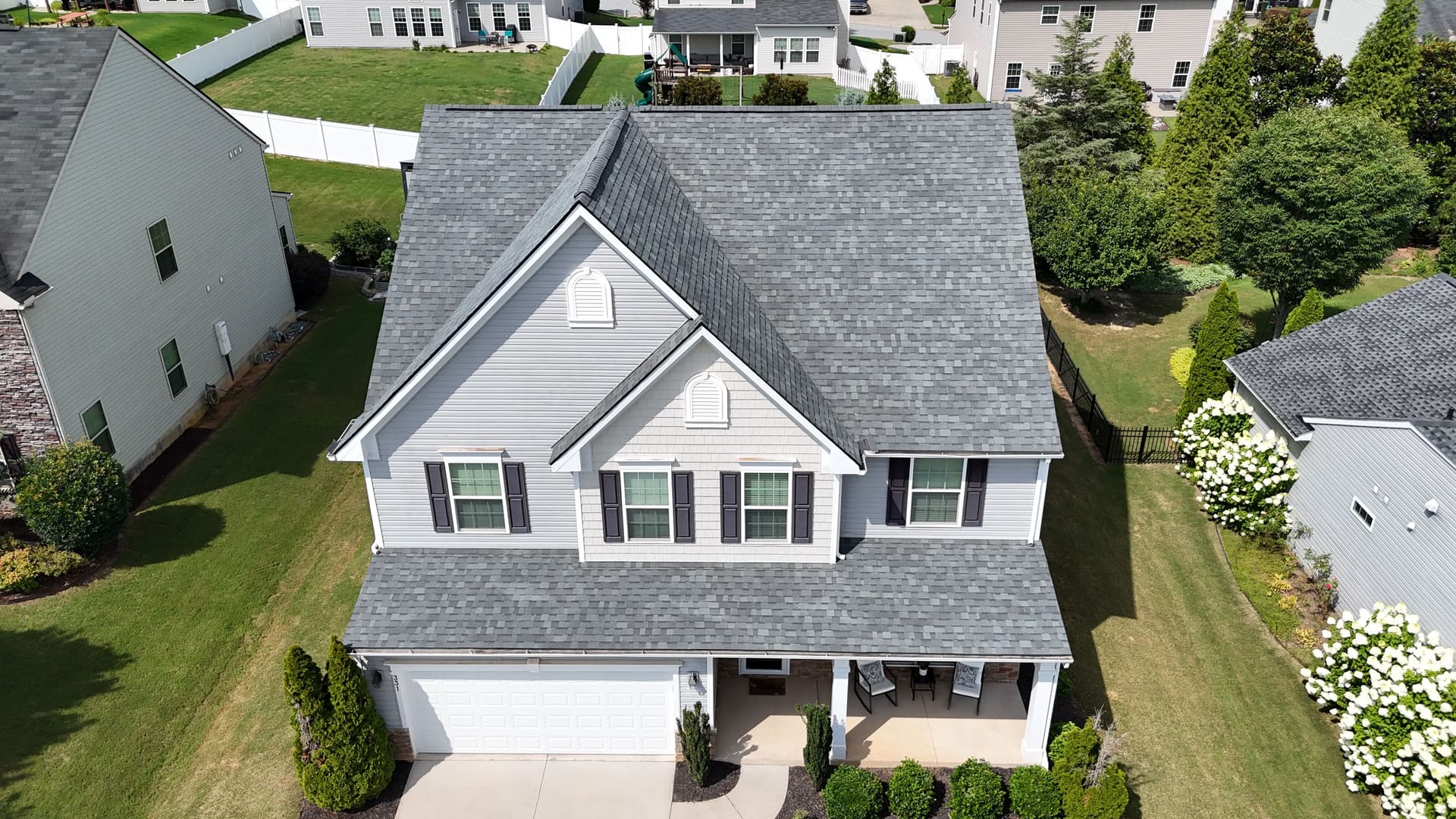 Owens Corning Estate Gray Roof Installation in Greenville SC image