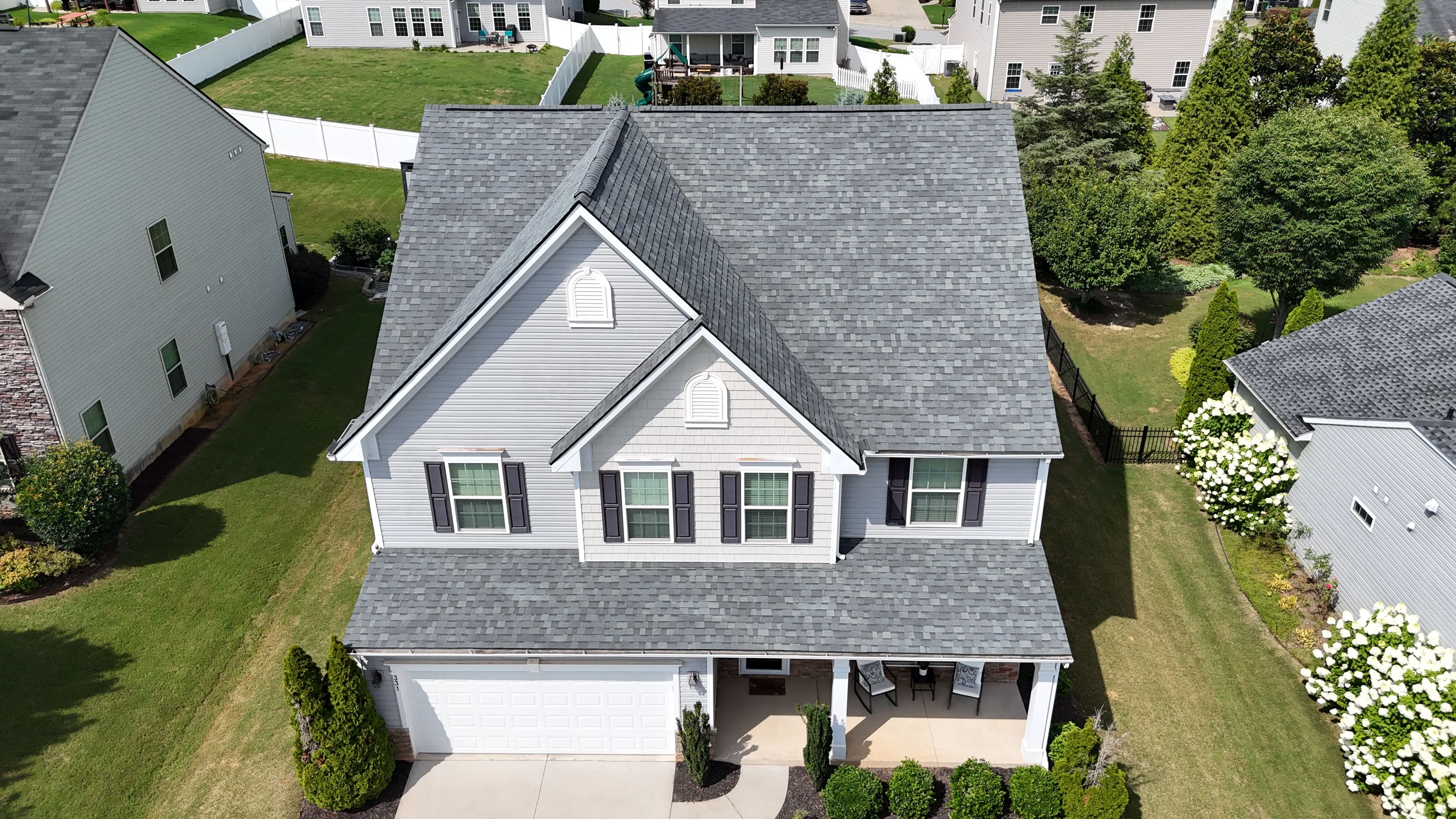 Project Owens Corning Estate Gray Roof Installation in Greenville SC image