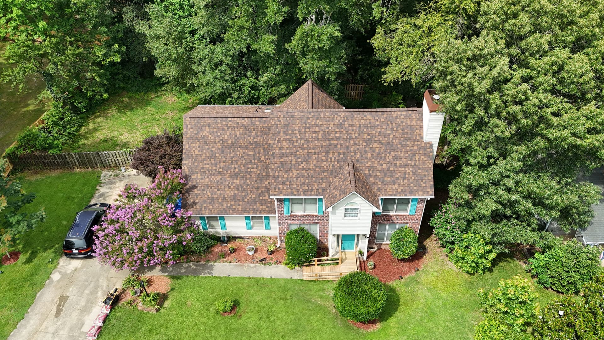 Gallery photos for Owens Corning Brownwood Shingle Roof Installation in Simpsonville SC: Image #3