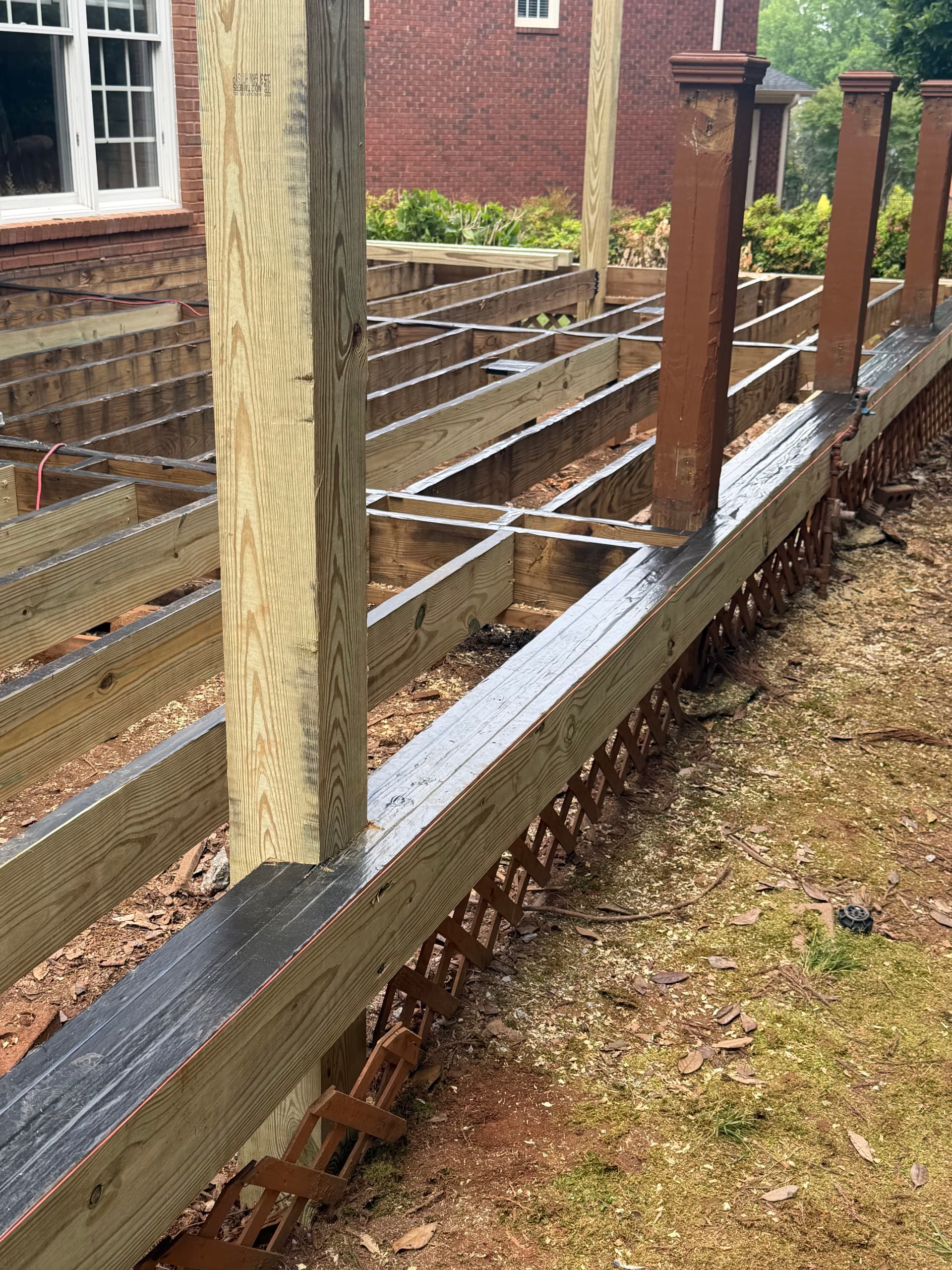 Gallery photos for Worn-Out Wood Deck Gets a Full Trex Redeck in Greer: Image #3