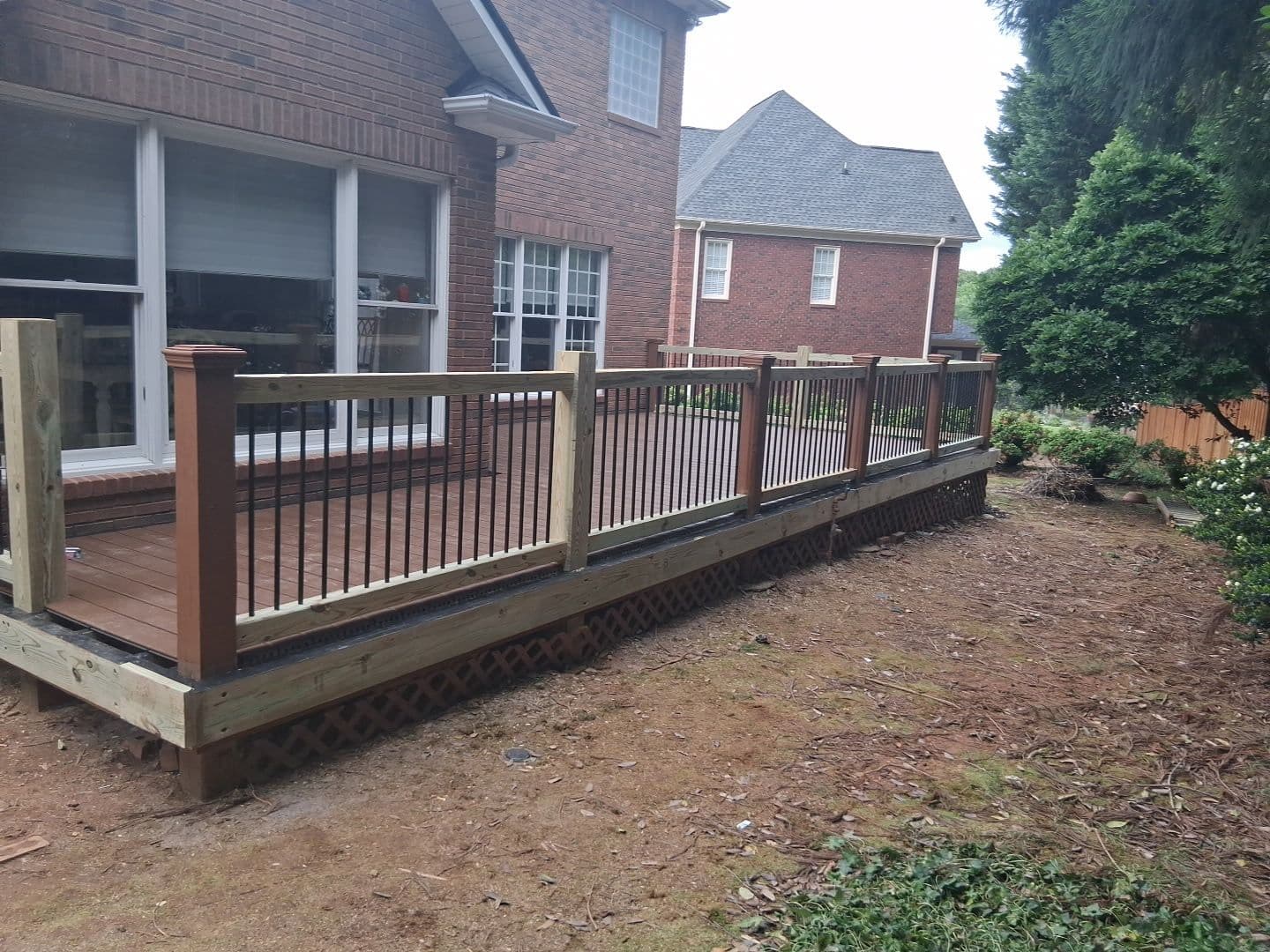 Gallery photos for Worn-Out Wood Deck Gets a Full Trex Redeck in Greer: Image #6