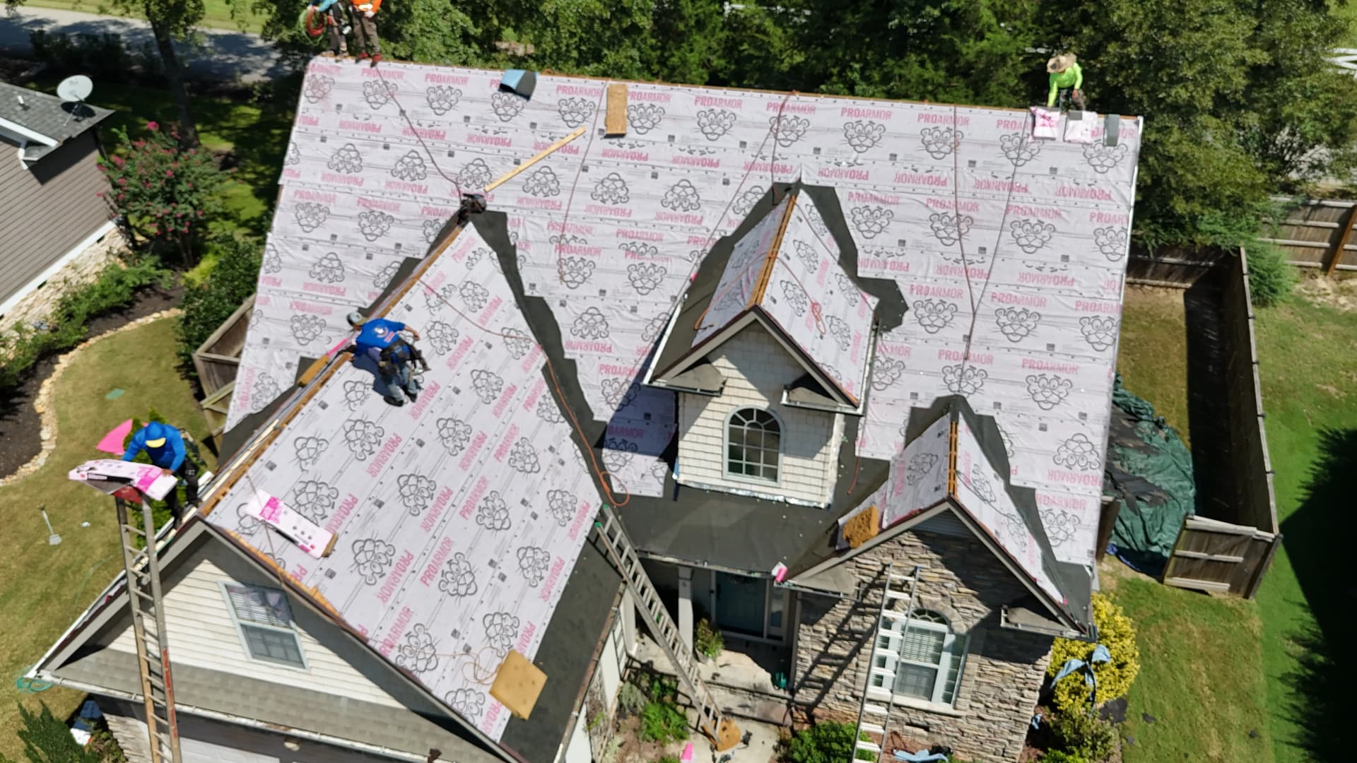 Gallery photos for Owens Corning Duration Driftwood Roof Installation in Simpsonville SC: Image #1