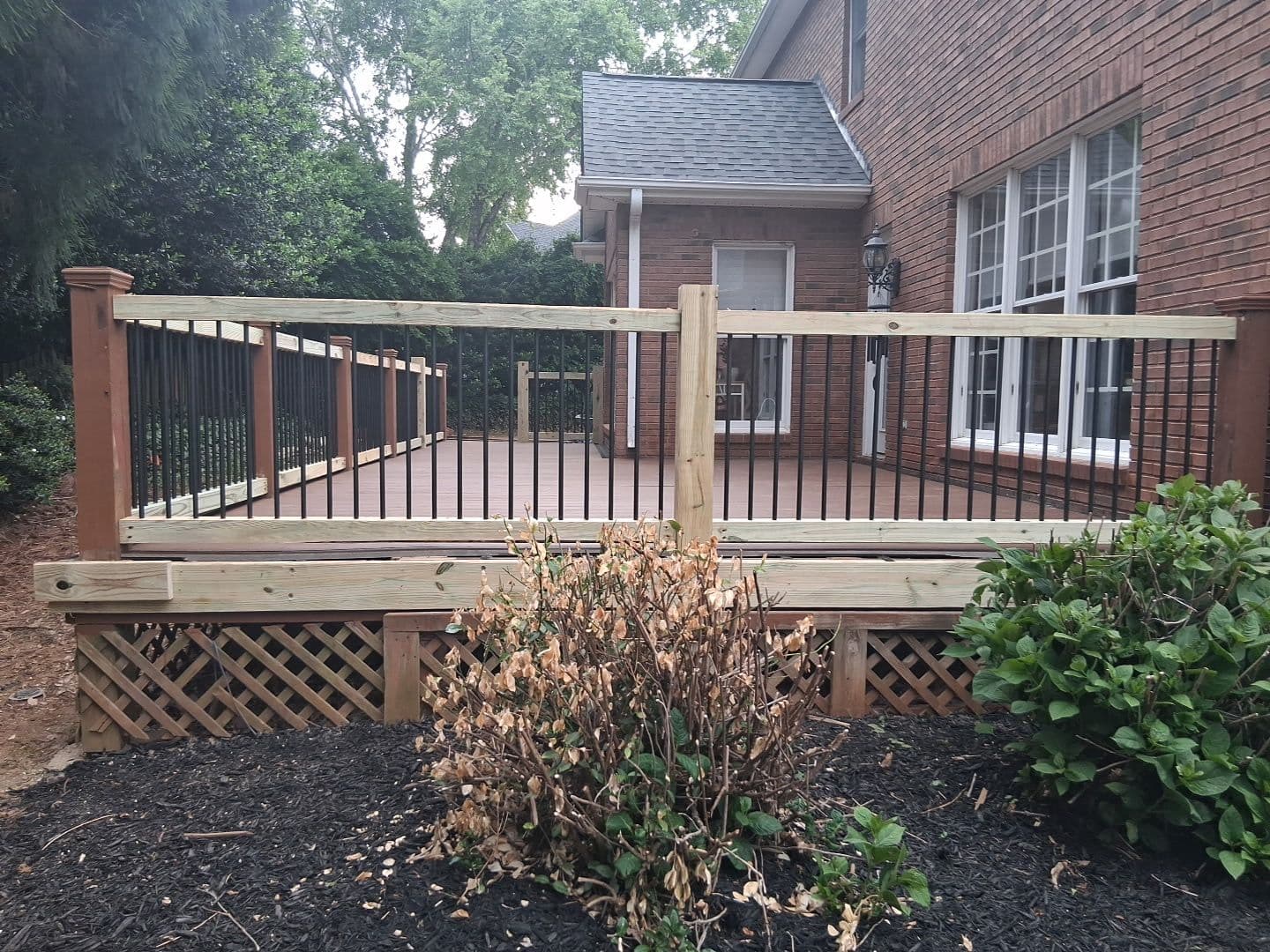 Gallery photos for Worn-Out Wood Deck Gets a Full Trex Redeck in Greer: Image #9