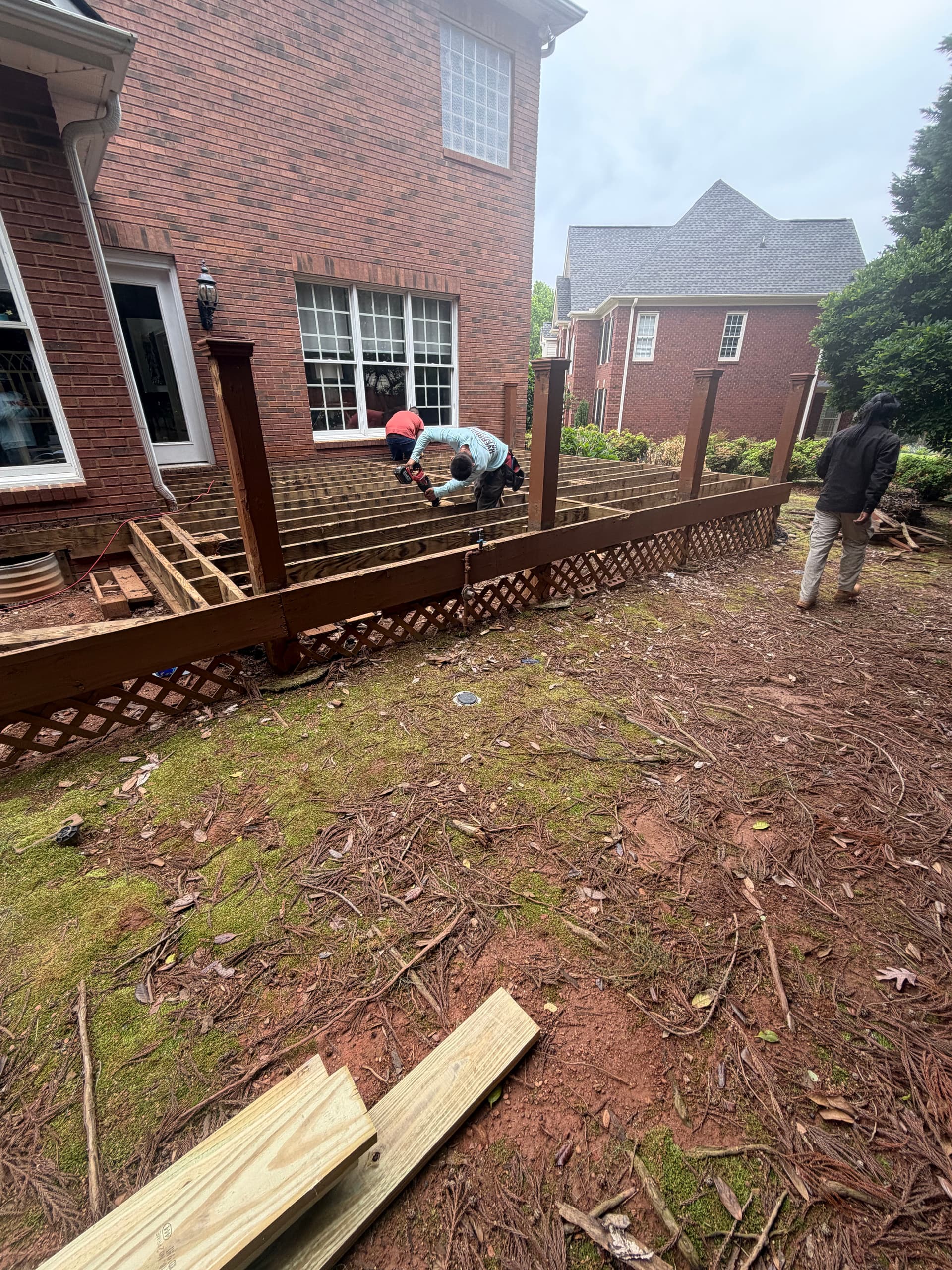 Worn-Out Wood Deck Gets a Full Trex Redeck in Greer image
