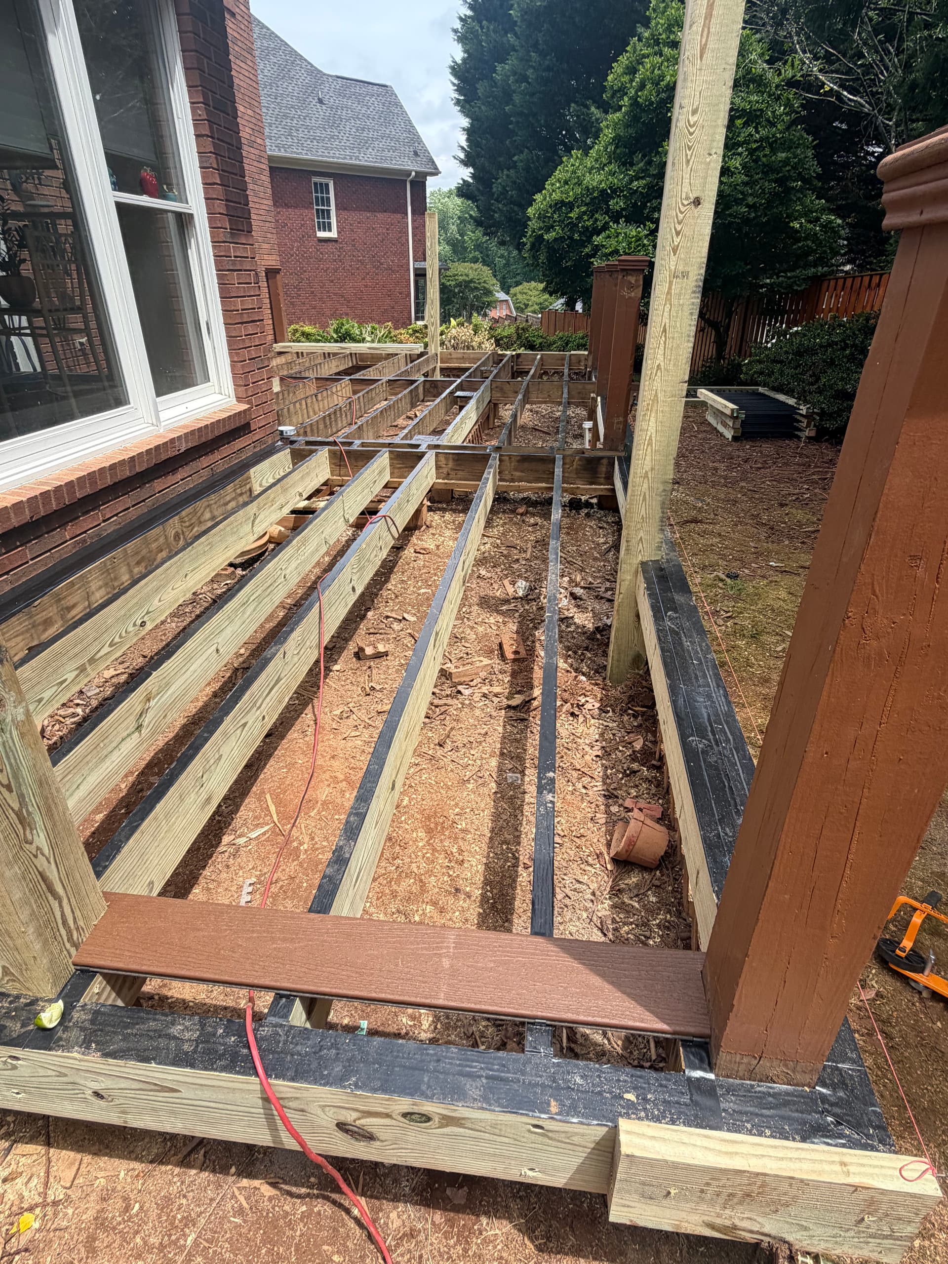 Gallery photos for Worn-Out Wood Deck Gets a Full Trex Redeck in Greer: Image #4