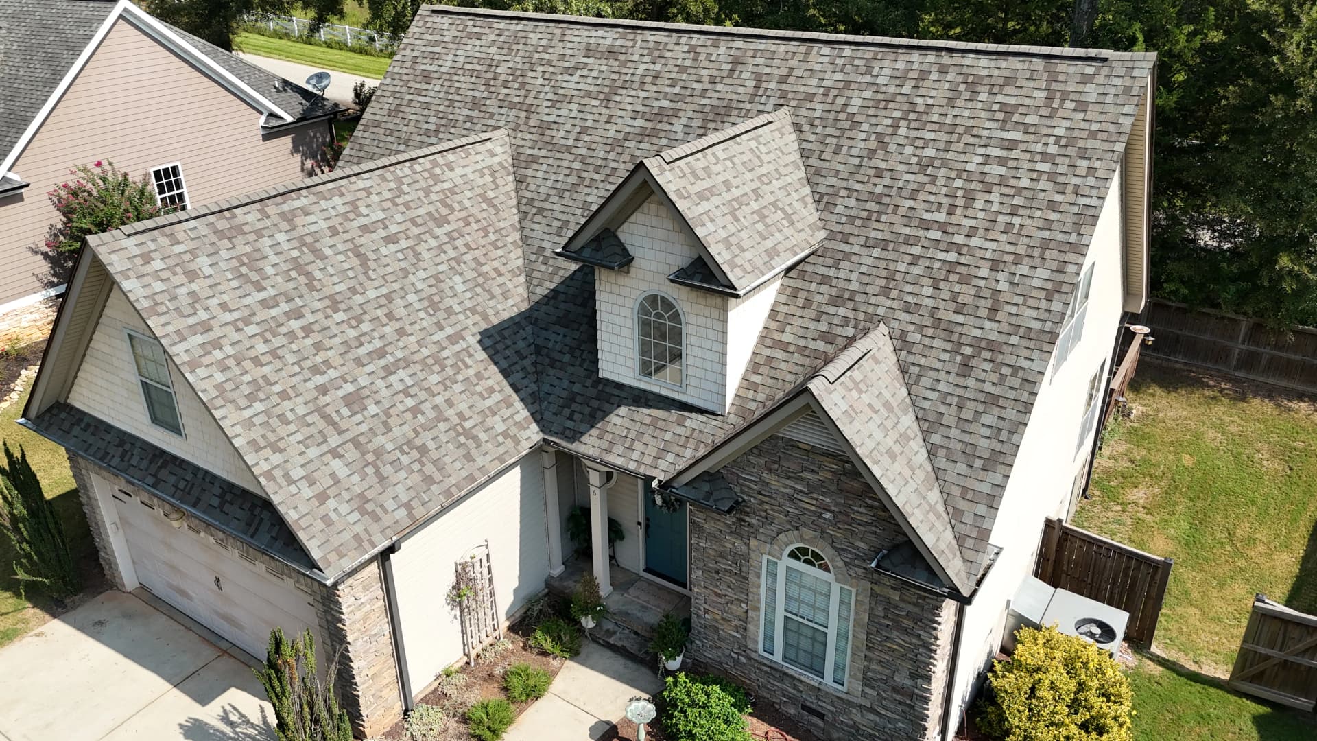 Owens Corning Duration Driftwood Roof Installation in Simpsonville SC image